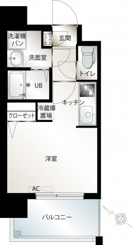 エンクレスト西公園Ⅲの間取り