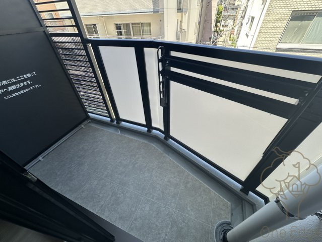 ブランシエスタ天満のバルコニー