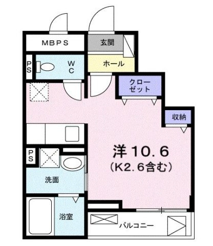 ヴェルパシオの間取り