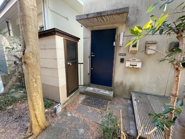 　☆　愛宕山荘　☆の玄関