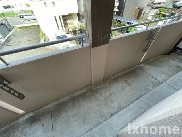 マンション菱永のバルコニー|お洗濯にも便利なバルコニー付き