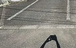 所沢市大字山口のアパートの駐車場