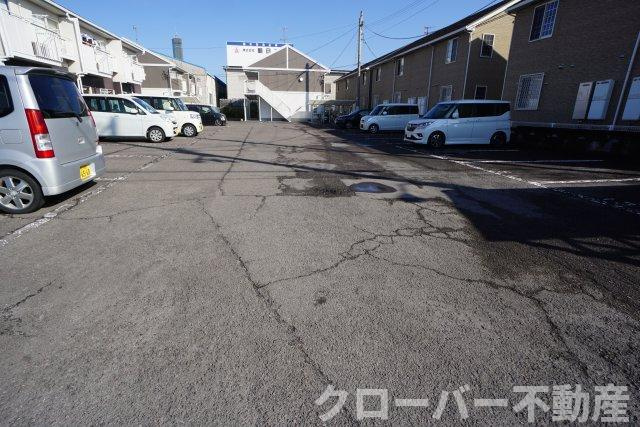 シーサイド・ハイツ A棟の駐車場