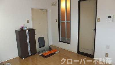 シーサイド・ハイツ A棟の玄関