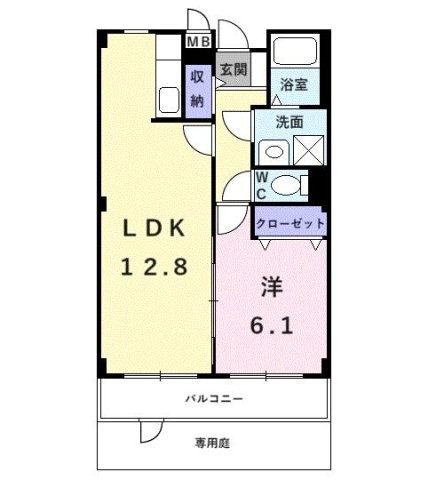 セトルⅠの間取り