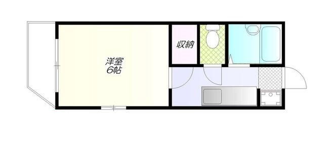 エクセルハイツの間取り|間取りです。