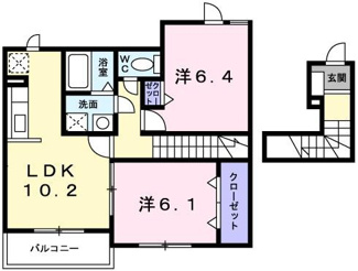 【間取り】 | メゾン　グラースＡ