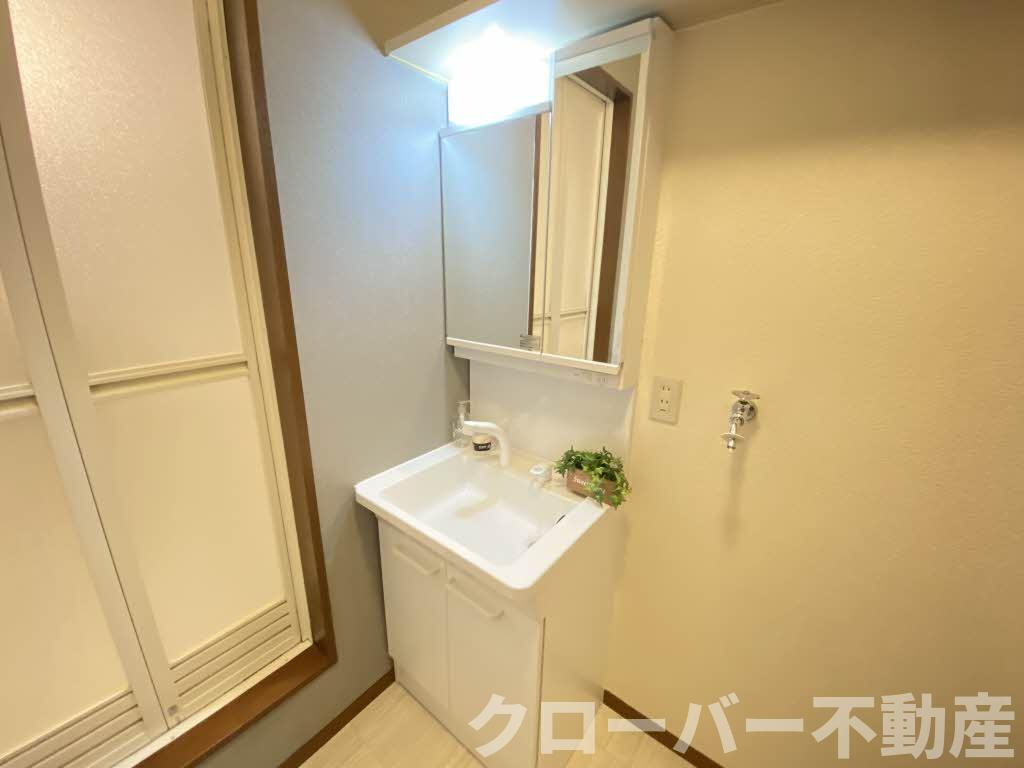 レシェンテ D棟の洗面所