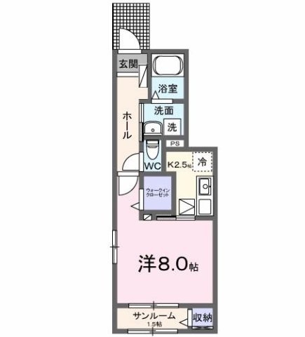 アヴニールの間取り