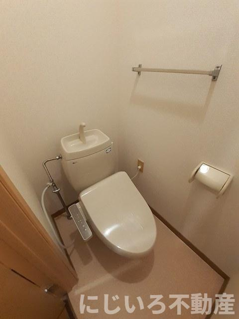 コーポリンクス1のトイレ