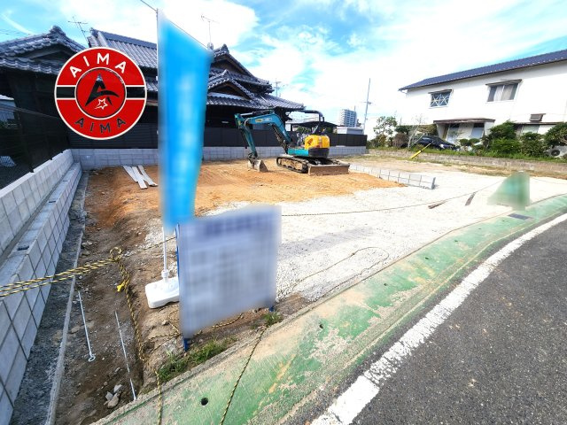 福岡市博多区板付2丁目第2-1棟（1号棟）の外観|デザイン性のある外観です。