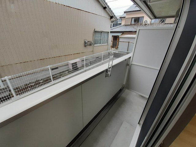 リバープレイン八天Ⅱのバルコニー