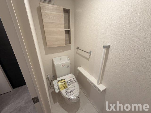 パークサイドファームのトイレ|ゆったりとした空間のトイレです