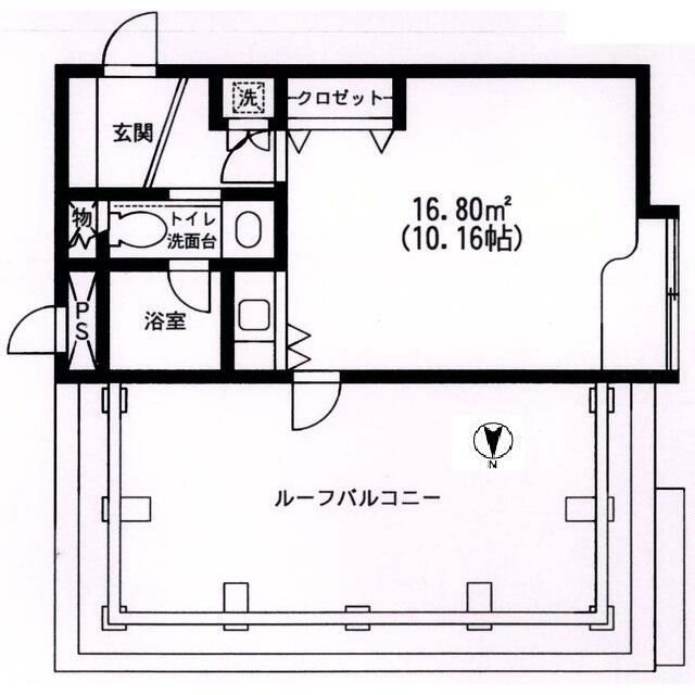原宿東急アパートメントの間取り