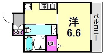 SWISS立花の間取り