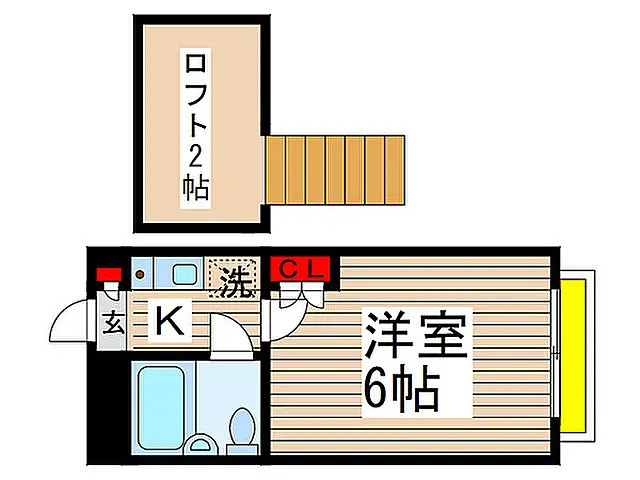 サンパレス勝田台3番館の間取り