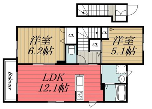 【間取り】 | ワイズスクエア　A