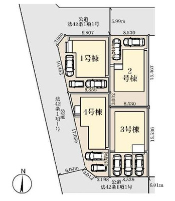 【区画図】 | Livele Garden.S東松山市高坂 第2　新築住宅