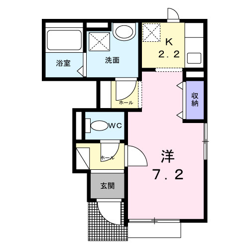 ローツェ松葉の間取り