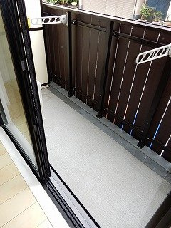 ＣＡＳＡ　Ｇのバルコニー