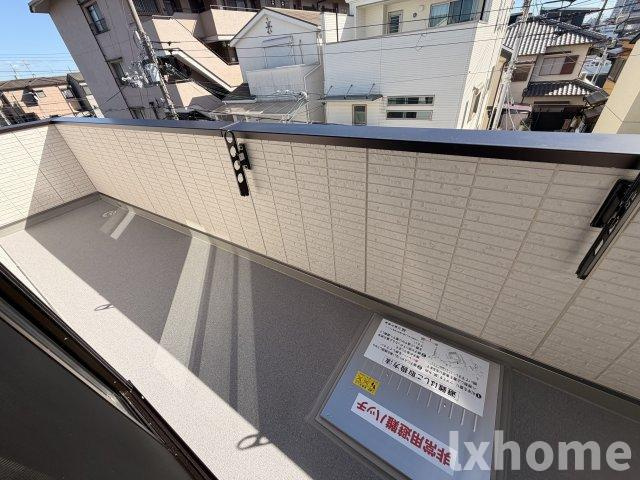 パークサイドファームのバルコニー|落ち着いた時間を過ごせるバルコニーです
