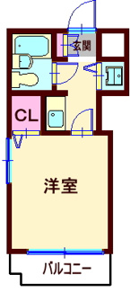 【間取り】 | マリオン品川・中延