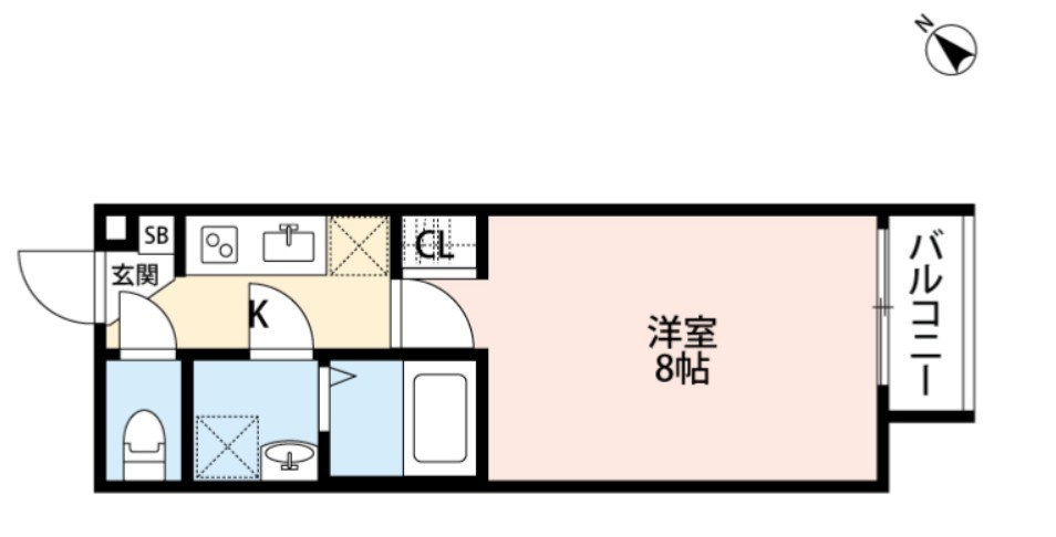 ブルージュ篠崎の間取り