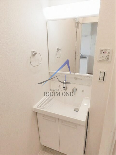 ビューノ渋谷本町の洗面所|洗面台です。