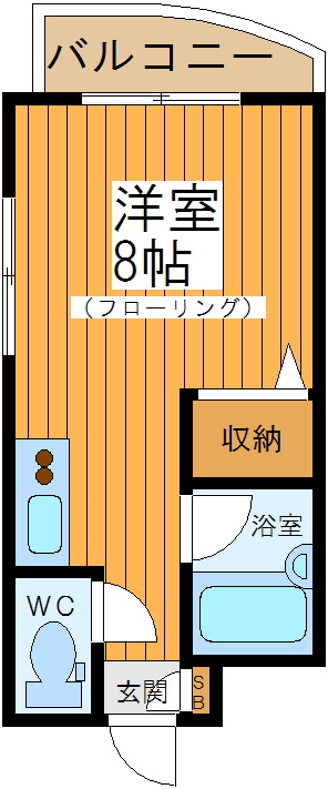 アーバンパレス赤堤の間取り