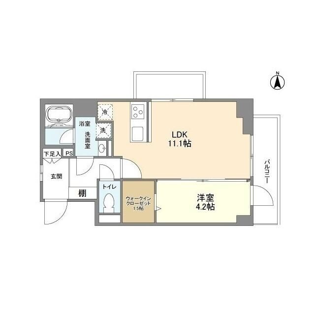 ＢＰＲレジデンス大鳥居の間取り