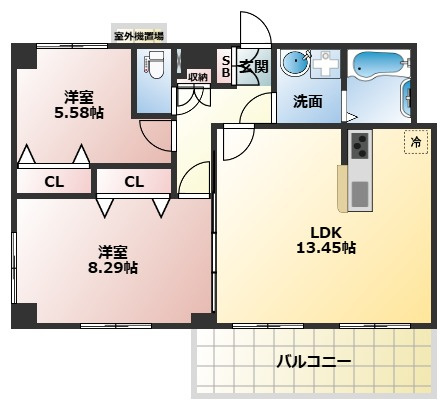 【間取り】 | Buds8