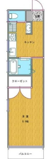 【間取り】 | ハイメゾンＡ１ | 間取りです。