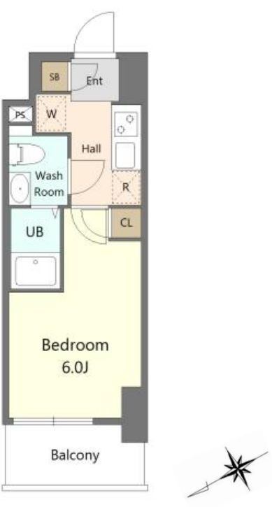 Ｓ－ＲＥＳＩＤＥＮＣＥ市川の間取り