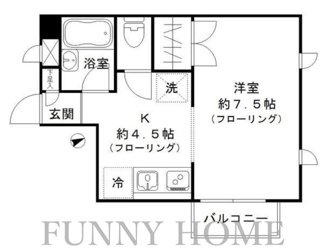 【間取り】 | ジュネス若林