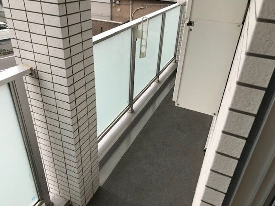 ヴォーガコルテ大森北のバルコニー