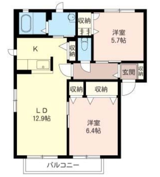 フォレスタの間取り