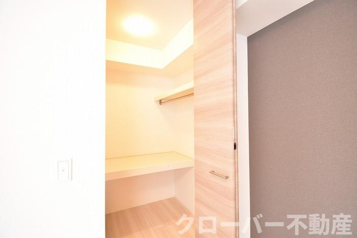 メゾンドシャルムの収納|ウォークインクローゼット