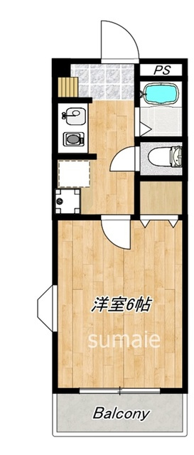 モンホワイエⅡの間取り|間取図です☆