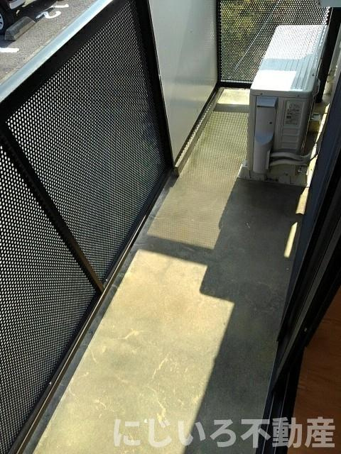 リヴィエールBのバルコニー