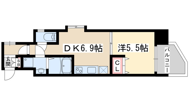 【間取り】 | グラマシー十三東3rd