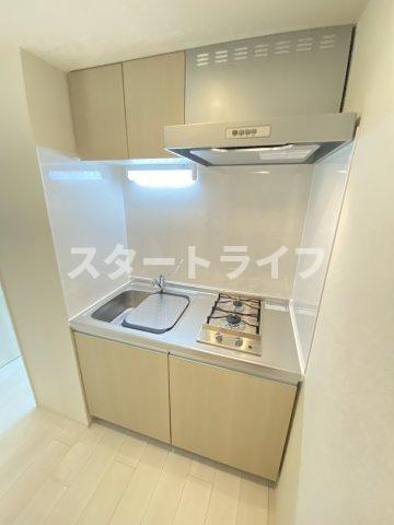 大阪市淀川区木川東１丁目のアパートのキッチン