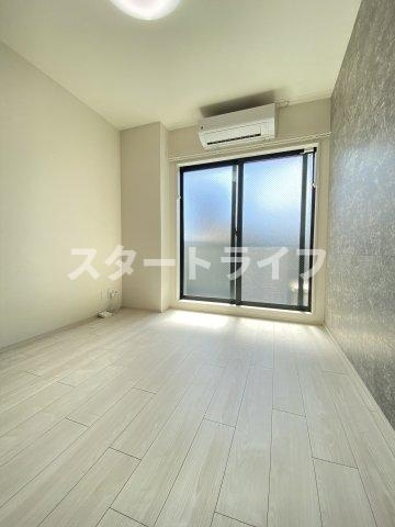 大阪市淀川区木川東１丁目のアパートの寝室