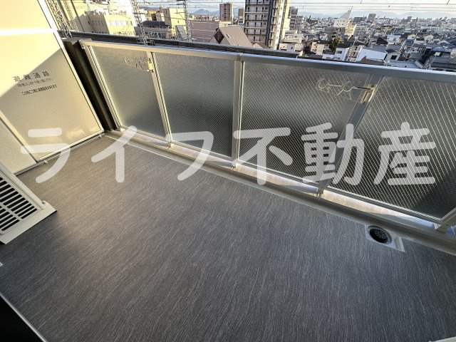 ハイラインⅢのバルコニー