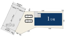 【区画図】 | 名古屋市名東区神里1丁目87−1【仲介手数料無料】新築戸建て 