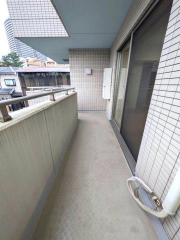 宝塚市南口２丁目のマンションのバルコニー|陽当たり良好なバルコニーです