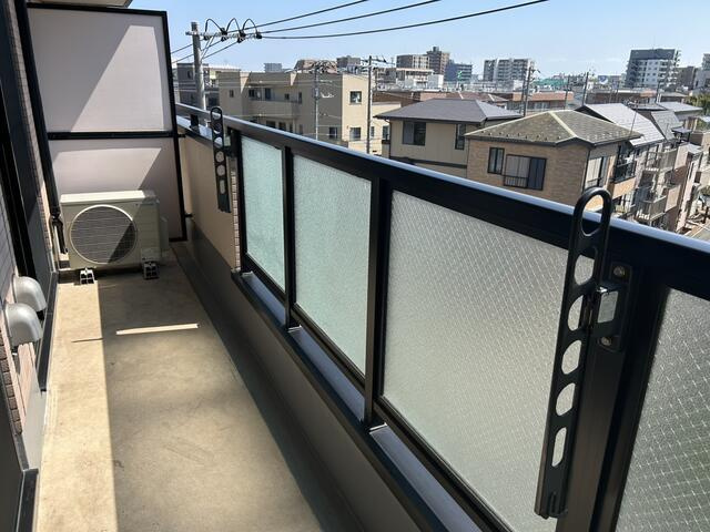 スカイパロマのバルコニー