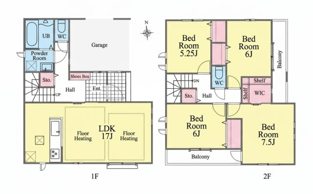 【間取り】 | 練馬区三原台1丁目　新築分譲住宅　全1棟（成増店） | ※図面と現況が異なる場合は現況優先となります。