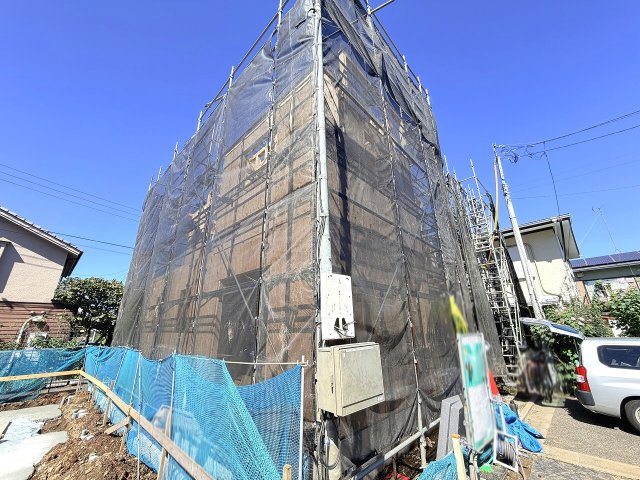 【外観】 | 練馬区三原台1丁目　新築分譲住宅　全1棟（成増店） | 2階に4部屋の大型4LDK