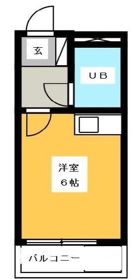 アムール豊玉の間取り|間取りです。