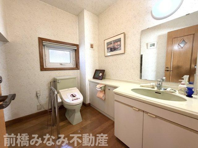 【中古】前橋市下大島町　３LDKのトイレ|清潔感のあるトイレです。